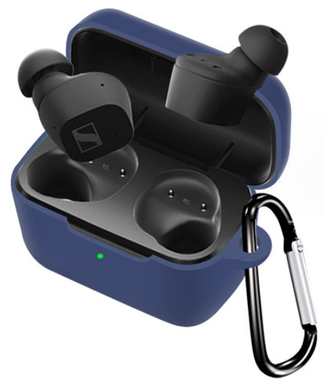 Чехол-накладка DK Silicone Candy Friendly с карабином для Sennheiser CX True Wireless CX200TW1 (017221)
