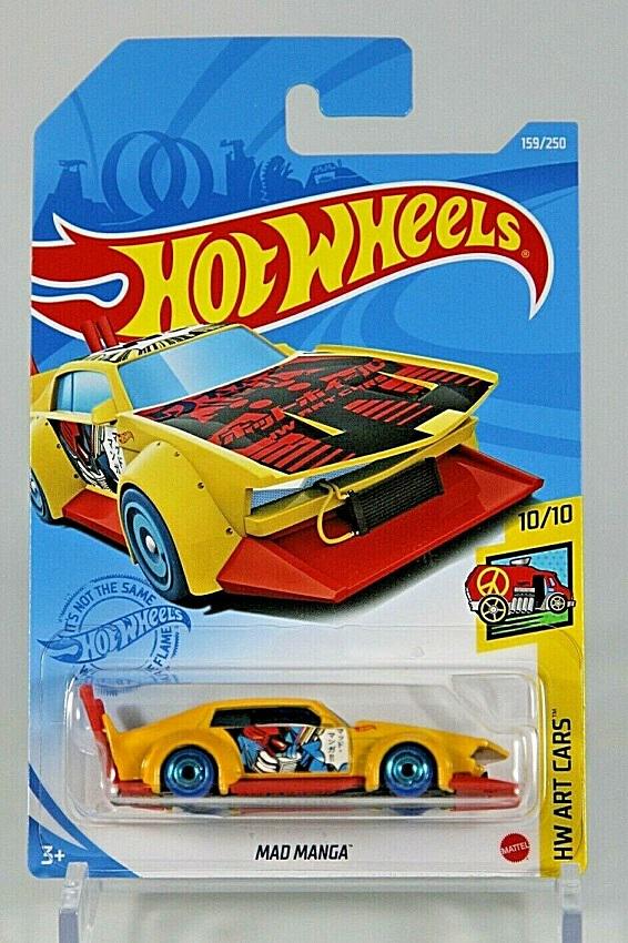Машинка базовая Hot Wheels серии HW Art Cars 10/10 Mad Manga 2021