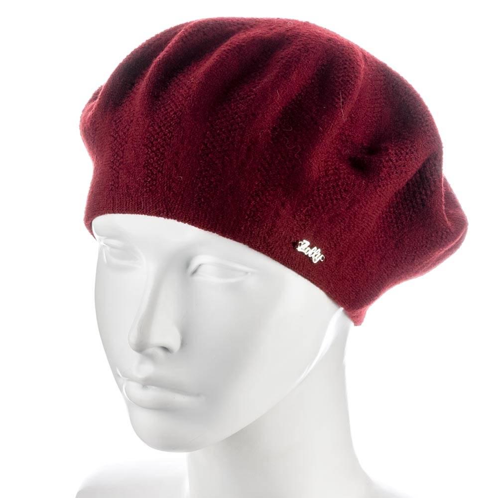 Берет женский Zolly ZH193 двойной Бордовый
