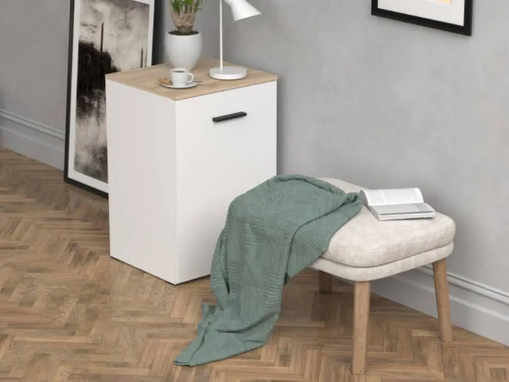 Стіл-трансформер Knap Hobana World 140х50х75 см Білий/дуб сонома (S201000121) - фото 5