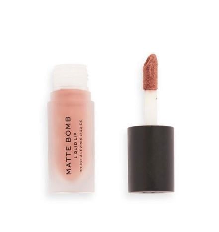 Помада губная матовая Revolution Matte Bomb Liquid Lipstick Delicat Brown 4,6 г (2489166874)