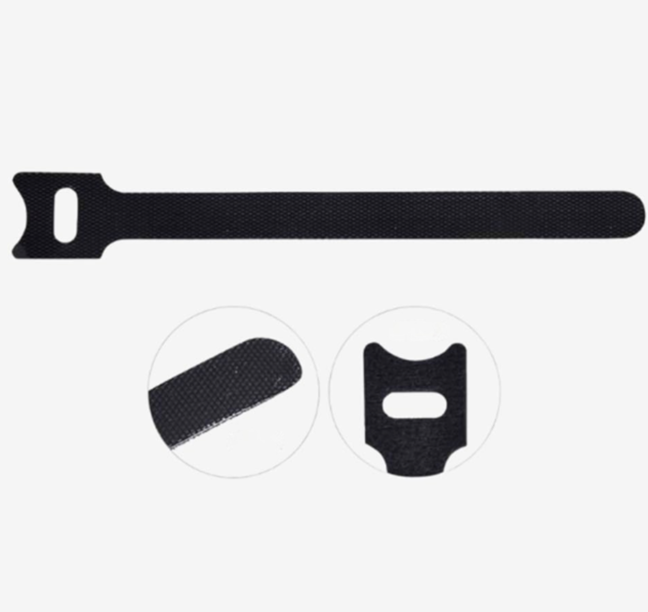 Хомут кабельний Techflex VST18.00BK на липучці 457х13 мм Чорний (000001047) - фото 6 Хомут кабельний Techflex VST18.00BK на липучці 457х13 мм Чорний (000001047) - фото 6