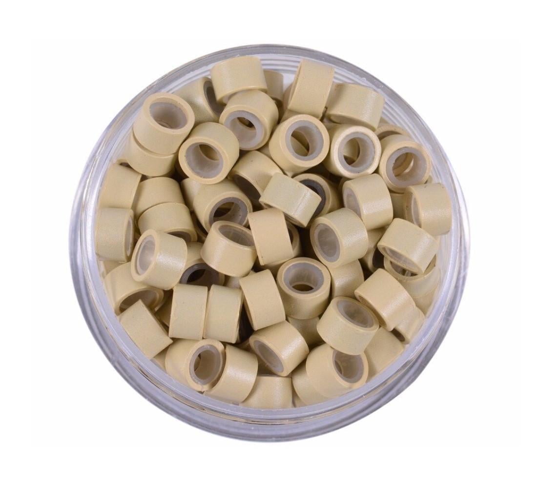 Микрокольца для холодного наращивания с силиконом 500 шт. Блонд (1795279466) Микрокольца для холодного наращивания с силиконом 500 шт. Блонд (1795279466)