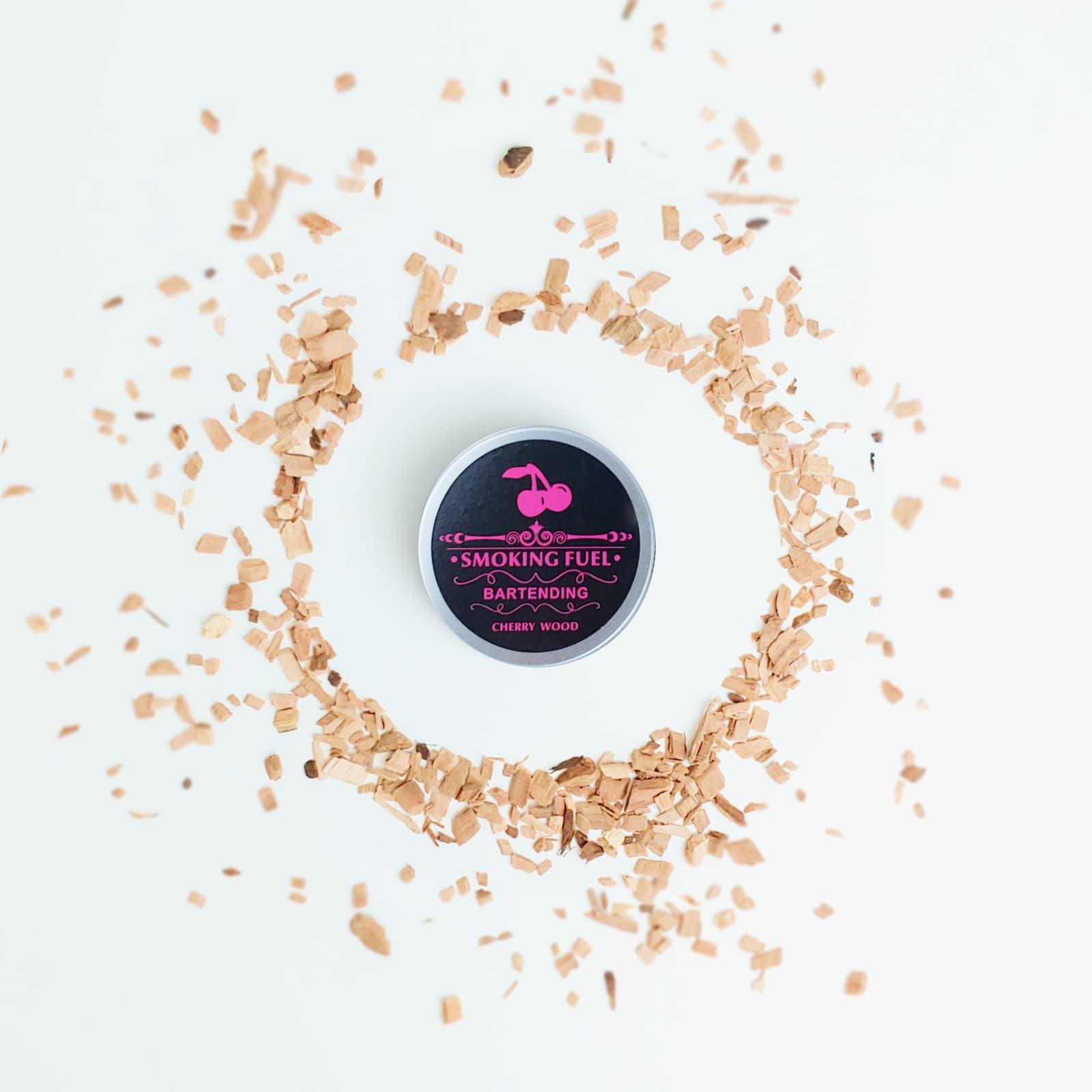 Тріски для смокера дерев'яні Olin&Olin Вишня для копчення ароматичних коктейлів (9637-W-ch-c)