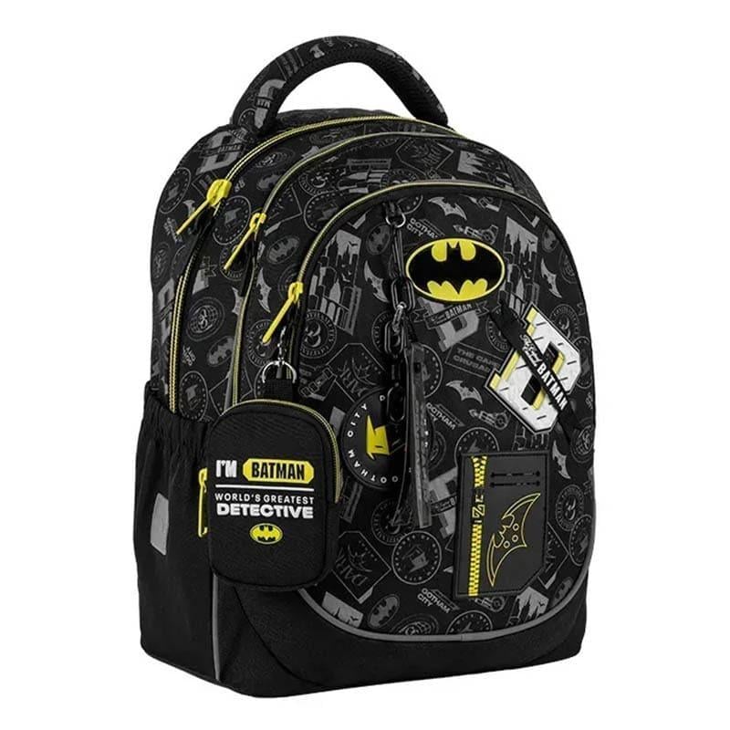 Шкільний рюкзак KITE Education 700 DC Batman 18 л Чорний (DC25-700M)