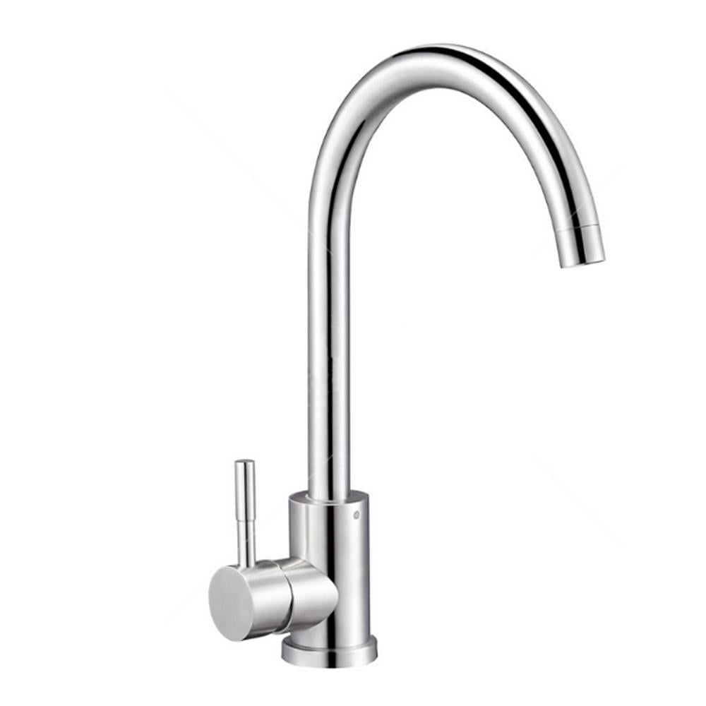 Смеситель для кухни Zegor SAP 4-А090 нержавеющая сталь (306597)