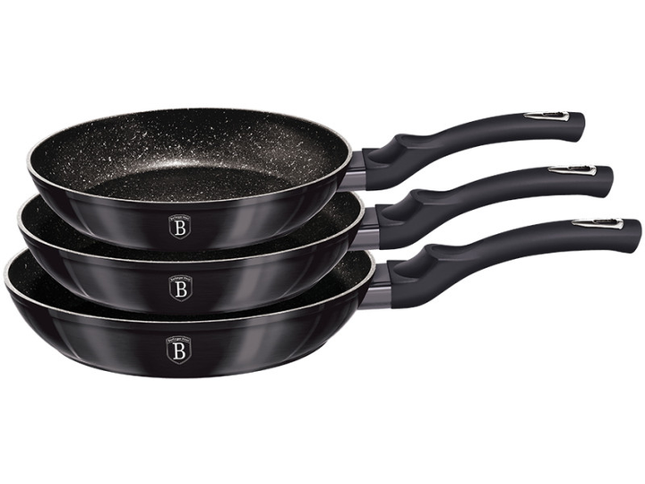 Набор сковородок Berlinger Haus Metallic Line Carbon Pro Edition (BH-6903)