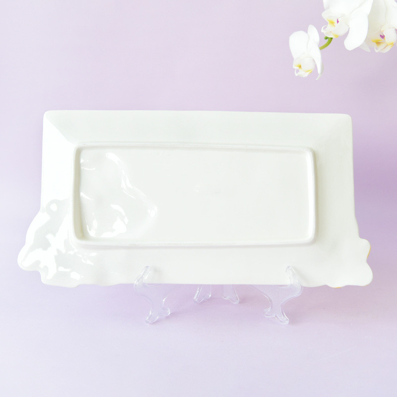 Блюдо прямокутне Кролик 6794 2,2х14,5х28,5 см (4357963) - фото 3 Блюдо прямокутне Кролик 6794 2,2х14,5х28,5 см (4357963) - фото 3