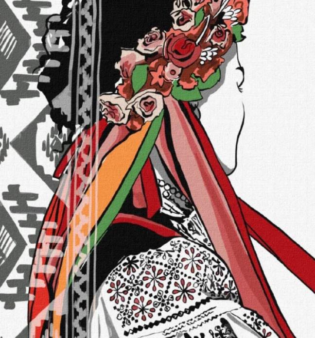 Картина по номерам Идейка Цветущая красота 40х50 см (KHO2596)