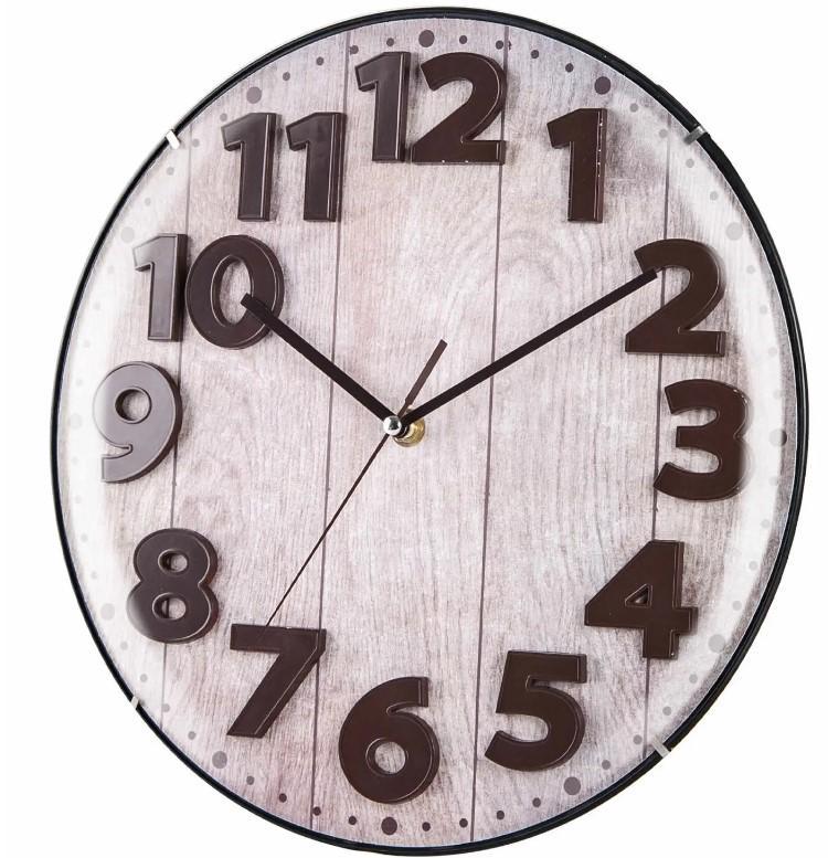 Часы настенные Technoline WT7430 Light Brown (DAS301214) - фото 2