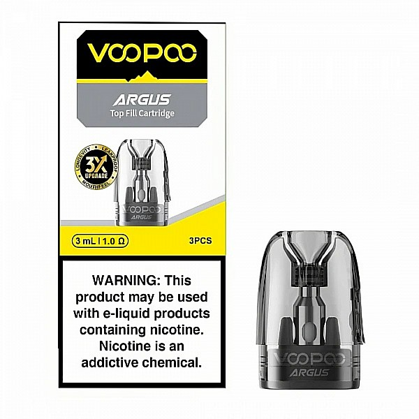 Картридж VooPoo Argus Pod Top Filling 1,0 ohm 3 мл (21033)