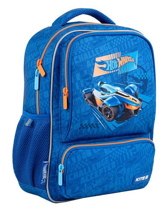 Шкільний рюкзак для хлопчика молодших класів KITE Kids HW24-559XS Hot Wheels (2296751306)