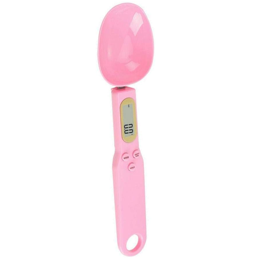 Ложка-ваги мірна електронна з LCD екраном Digital Spoon Scale 500 г Рожевий (MS-13692) - фото 2