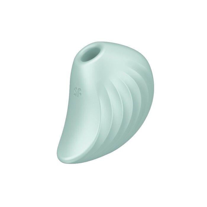 Стимулятор вакуумный клиторальный с вибрацией Satisfyer Pearl Diver Mint