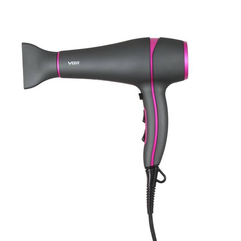 Фен VGR Hair Dryer V-402 2200 Вт Серый/Розовый