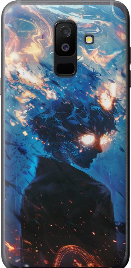 Чехол на Samsung Galaxy A6 Plus 2018 Сатору Годжо (6129u-1495-42517)