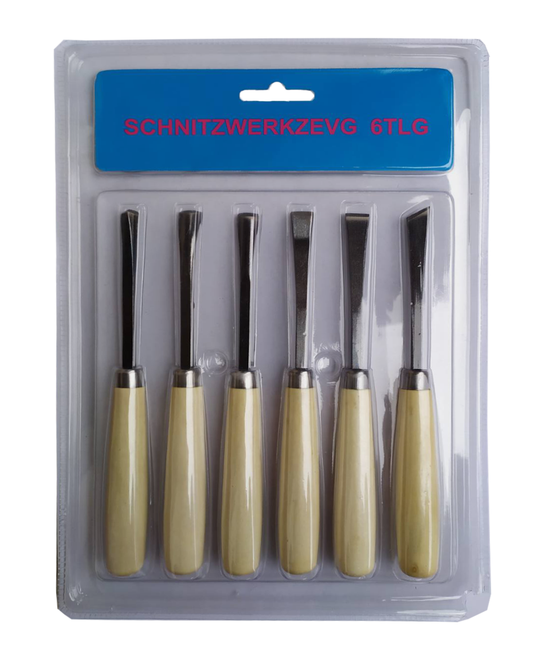 Набор стамесок Schnitzwerkzevg 160 мм 6 ед. (49615)