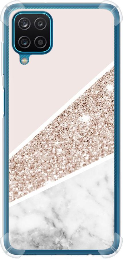 Чехол на Samsung Galaxy M12 M127F Пастельный мрамор (4342sp-2360-42517)