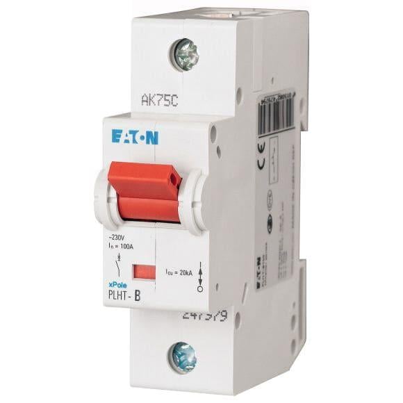 Автоматический выключатель Eaton Moeller 20A 25kA 1 полюс тип C PLHT-C20 (19470)