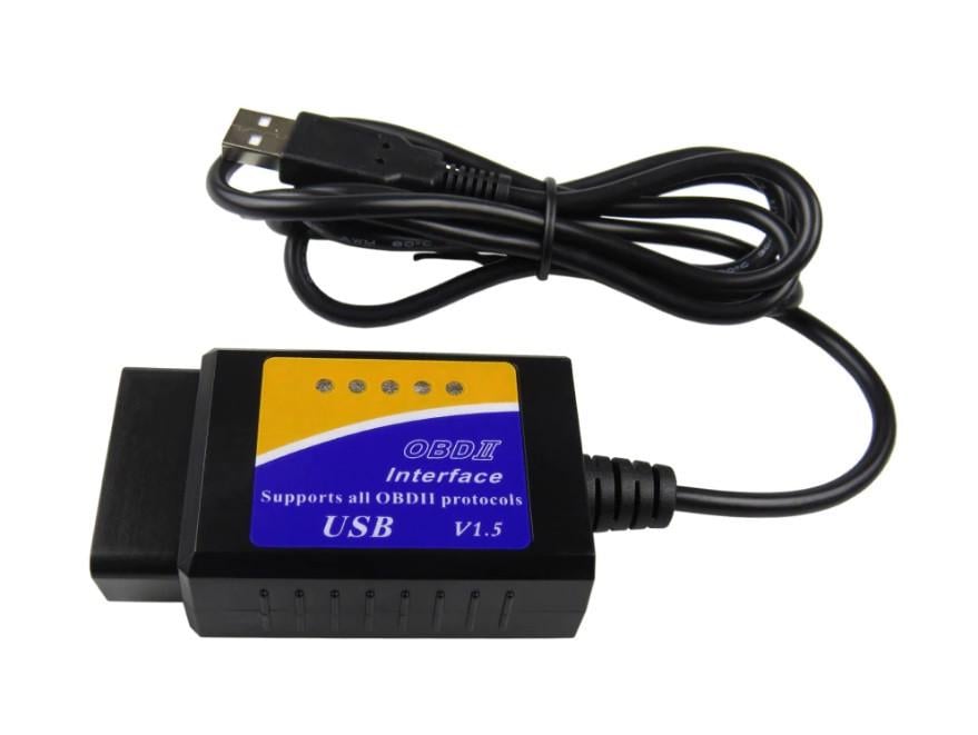 Диагностический OBD2 сканер ELM327 v1.5 USB с чипом PIC18F25K80 - фото 3 Диагностический OBD2 сканер ELM327 v1.5 USB с чипом PIC18F25K80 - фото 3