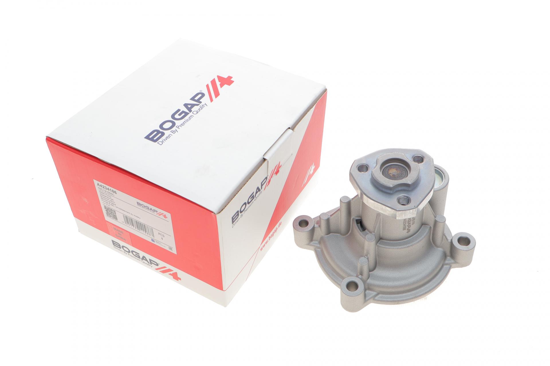 Водяная помпа BOGAP Audi A3/Seat Ibiza/Skoda Fabia/Octavia/VW Golf/Passat 1.6/1.6FSI 03- (A4234186)