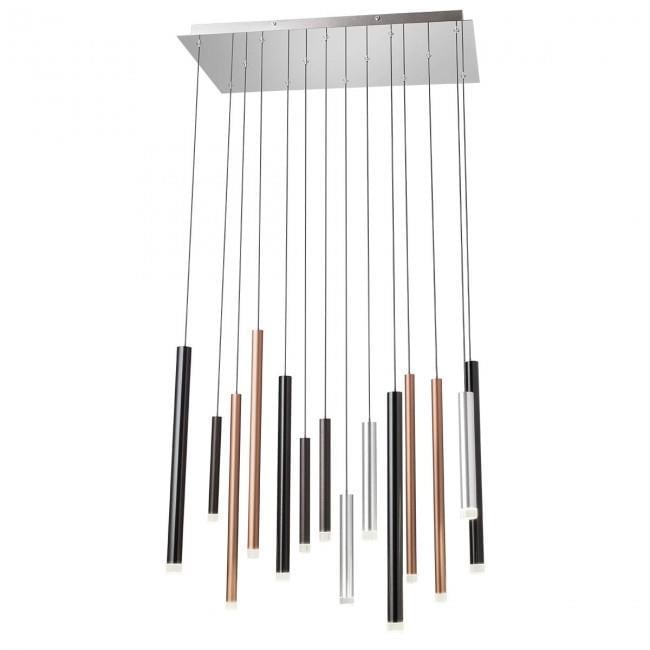 Светильник подвесной Redo MADISON SU LED 56 W 3000 K S/CP+AL+BK+CF 4.1.2 01-2057 Светильник подвесной Redo MADISON SU LED 56 W 3000 K S/CP+AL+BK+CF 4.1.2 01-2057