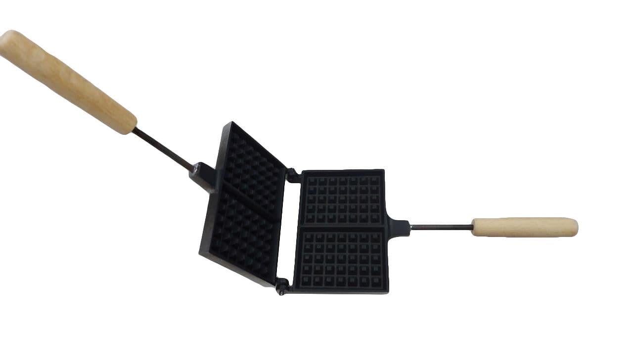 Вафельница прямоугольная с антипригарным тефлоновым покрытием (20011)