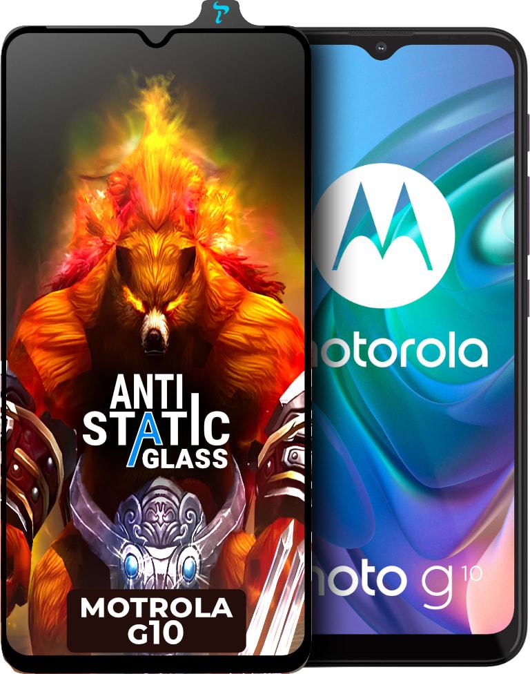 Стекло защитное ESD Antistatic Motorola G10 (33315)