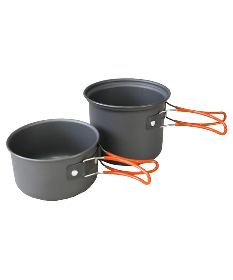 Набір посуду туристичного Kombat UK Anodised Cook Set (1000-kb-acs)