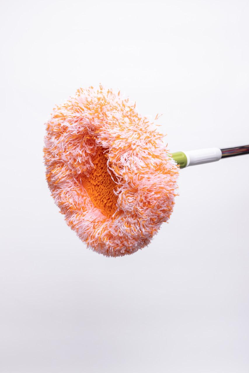 Швабра с телескопической ручкой и круглой сменной насадкой для уборки плитки/ламината/линолеума (HP-35015-36) - фото 4 Швабра с телескопической ручкой и круглой сменной насадкой для уборки плитки/ламината/линолеума (HP-35015-36) - фото 4