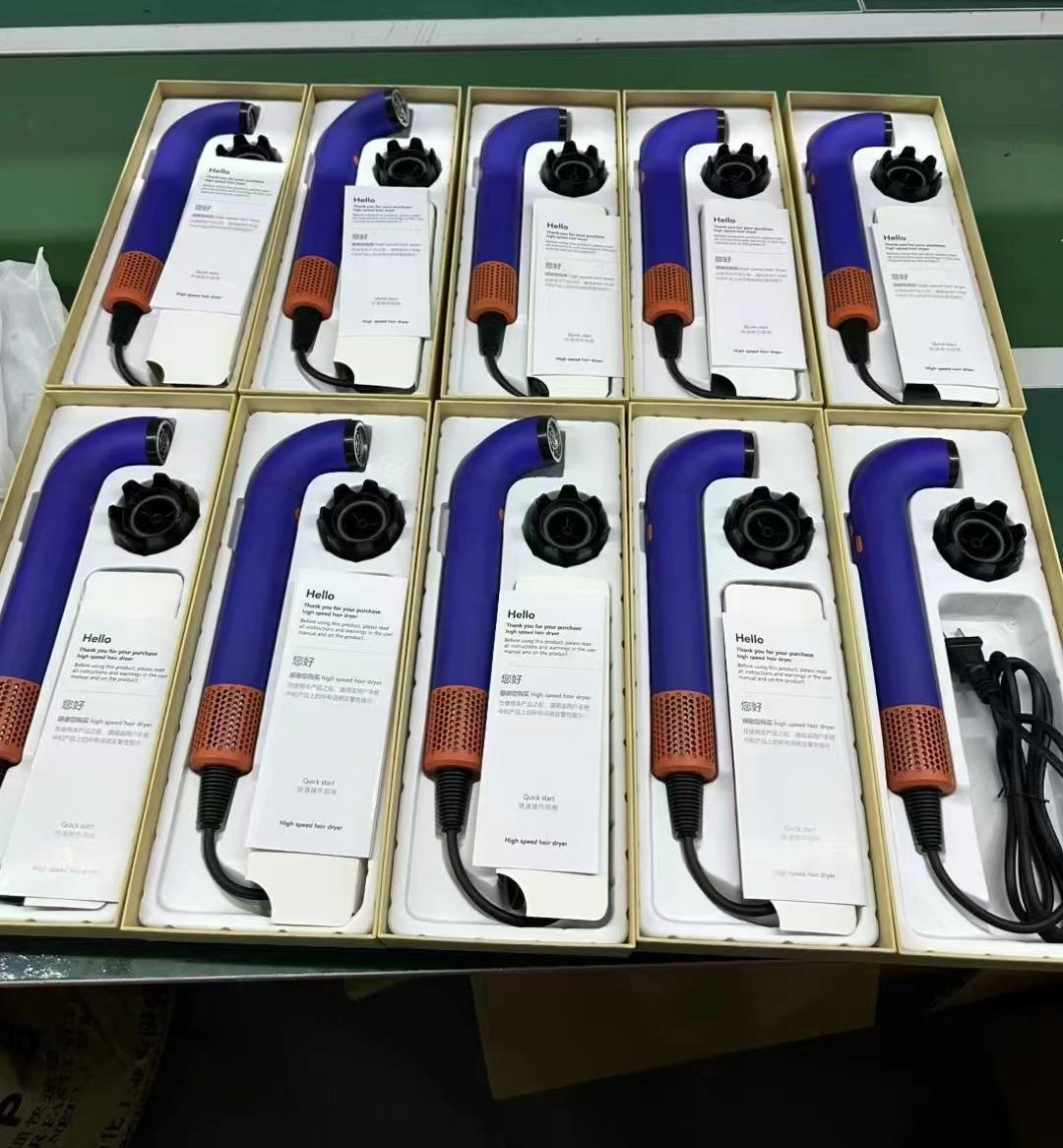 Фен-стайлер для волосся Supersonic HD18 R 1200 Вт з негативними іонами Фіолетовий (HD18RZ) - фото 11