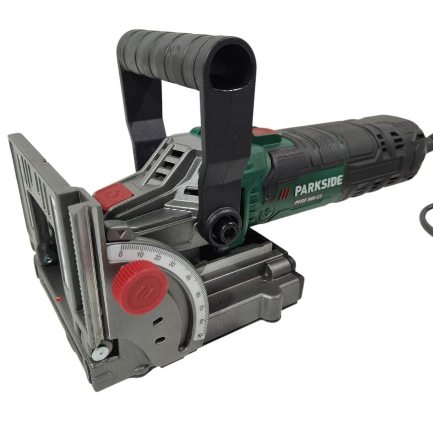 Ламельный фрезер Parkside PFDF 900 C3 шпоночный 900 Вт диск 100 мм 11000 об/мин