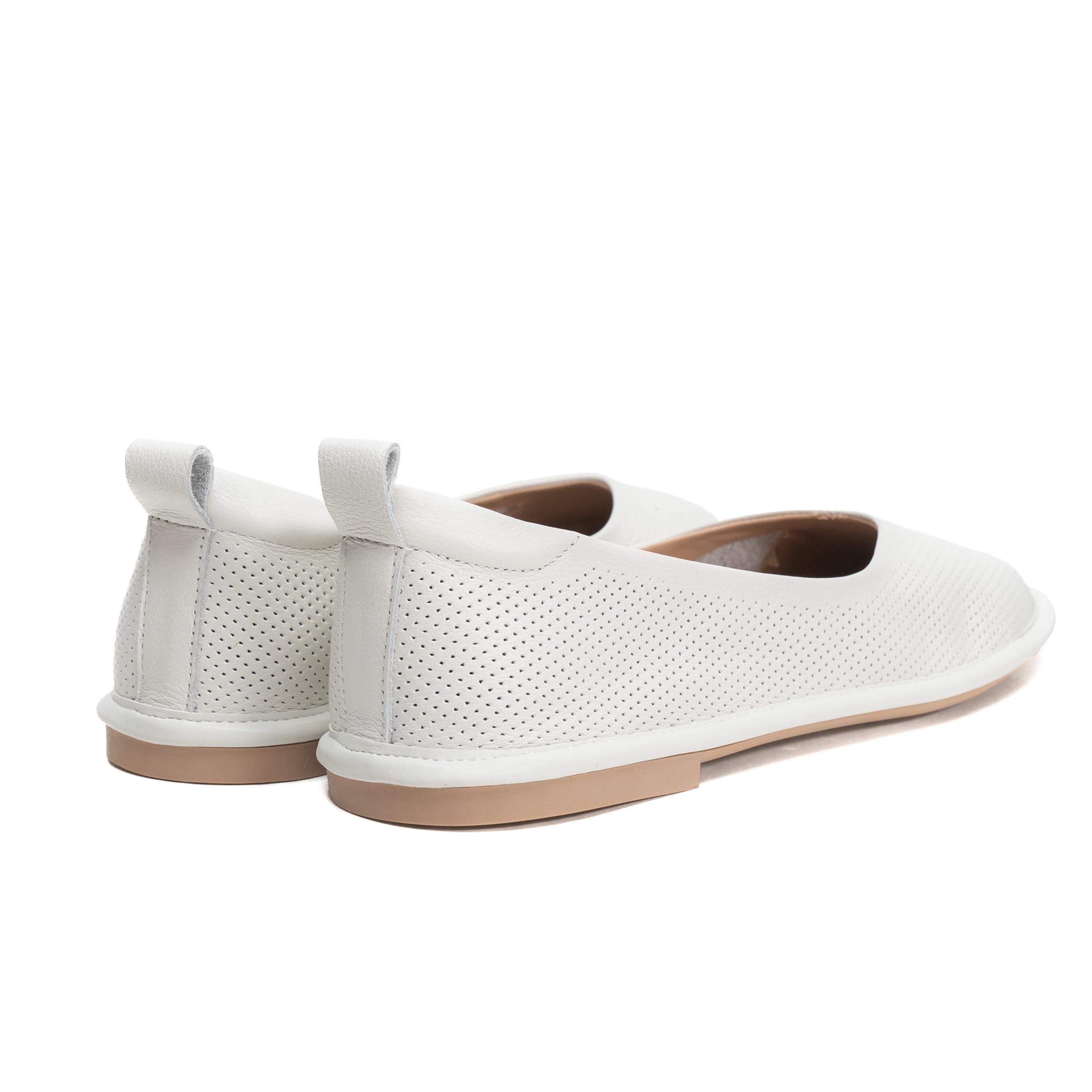 Балетки Verendina 01578 р. 39 Кремовый (104363641) - фото 4 Балетки Verendina 01578 р. 39 Кремовый (104363641) - фото 4