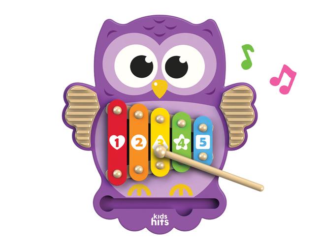 Деревянная игрушка Wooden Owl Xylophone (DN-KH20/019) - фото 2