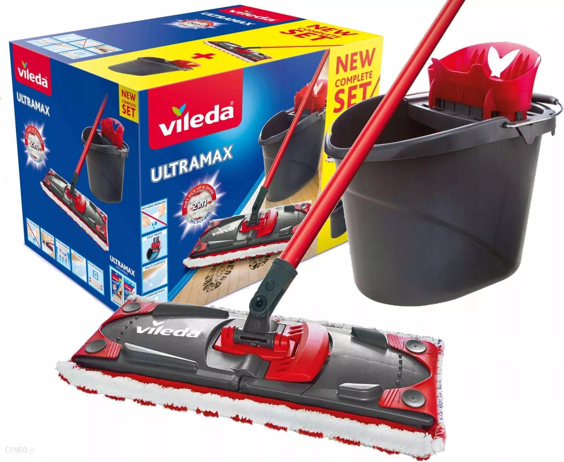 Набір для прибирання Vileda UltraMax 2в1 швабра та ро з жимом (mx9063)