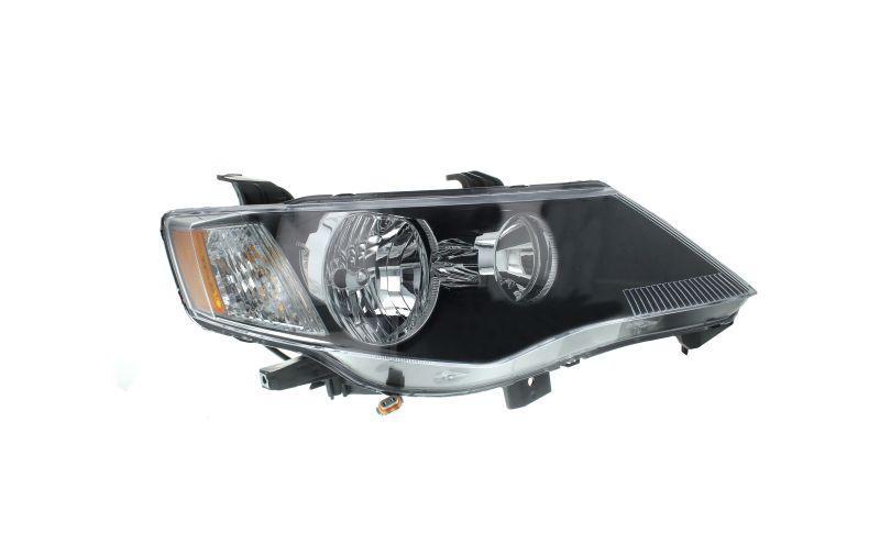 Фара передняя правая Mitsubishi Outlander XL 2007-2010 HB3+HB4 черная рамка (214-1188RMLDEM2)