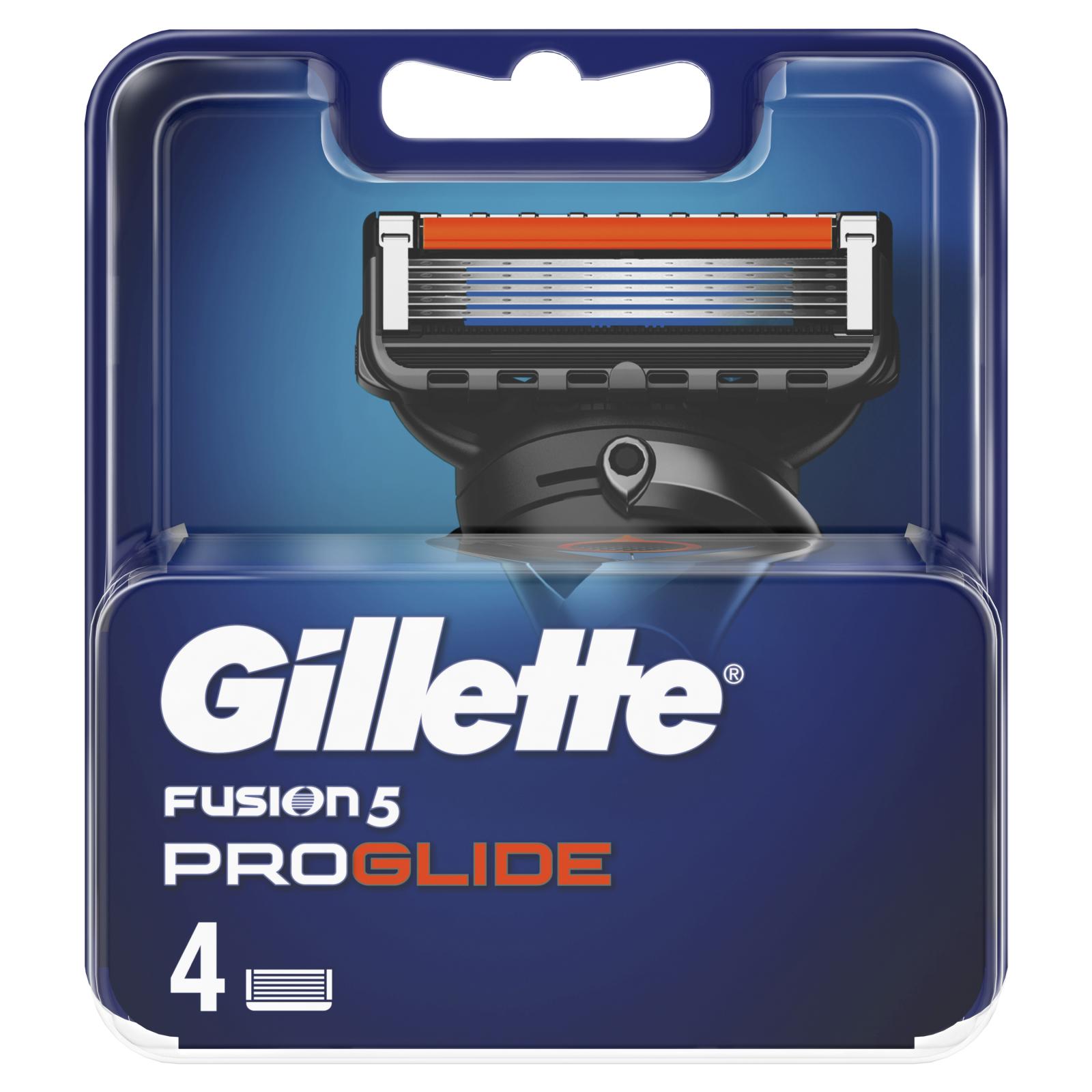 Сменные кассеты для бритья Gillette Fussion Proglide 4 шт.