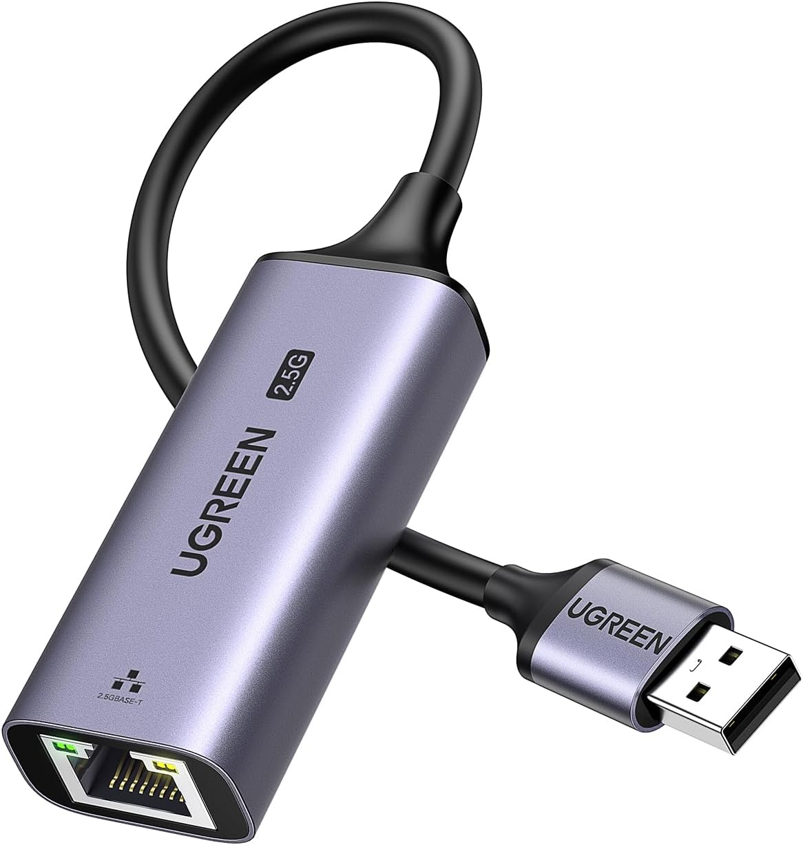 Адаптер сетевой UGREEN см 648 USB-A Ethernet Adapter RJ45 2.5G (2000174)