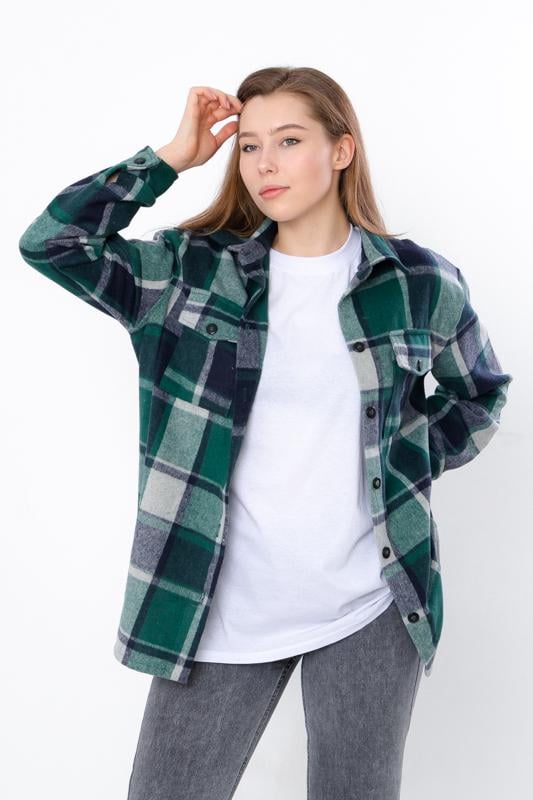 Сорочка жіноча Носи Своє S 172 см Зелений (3378-114-v1)