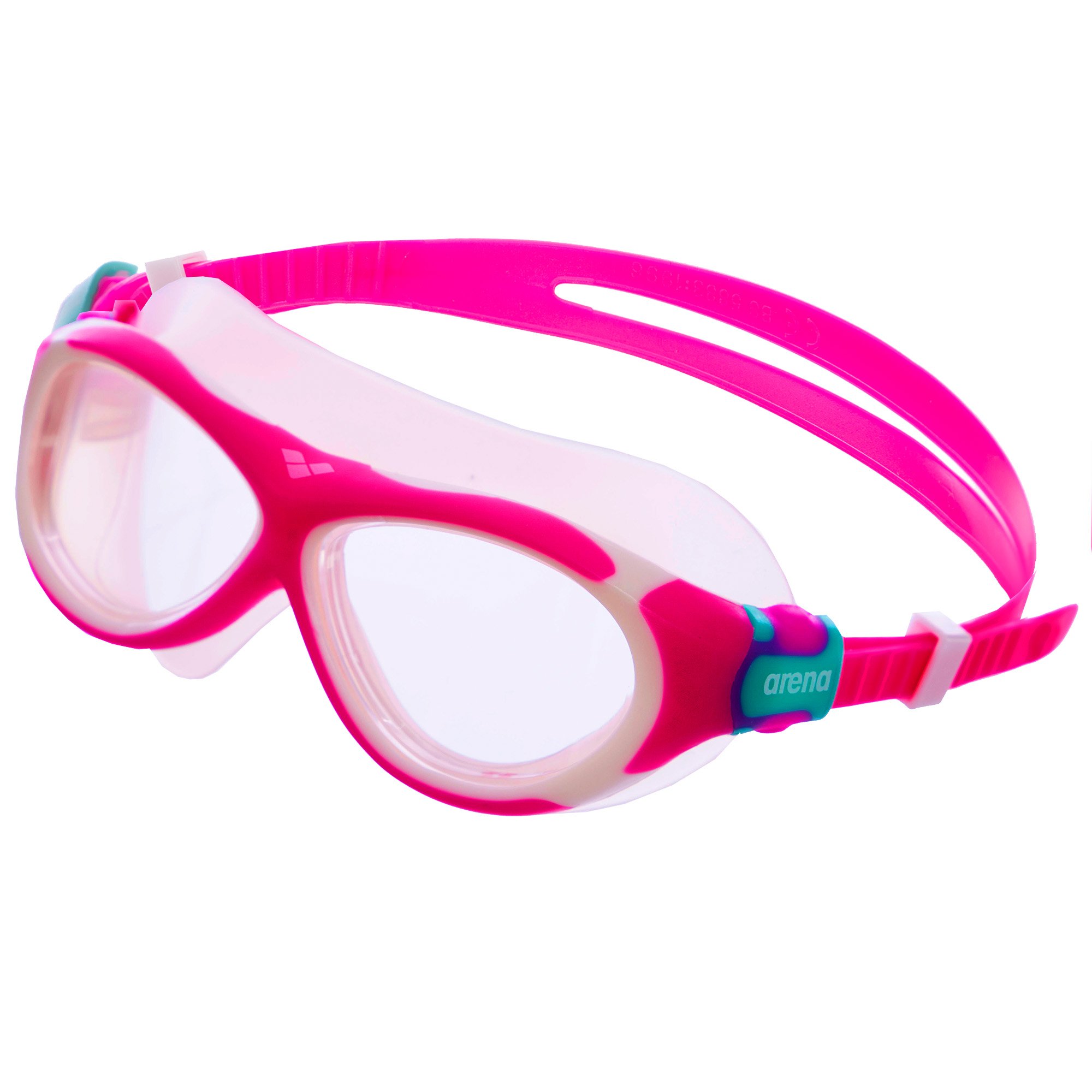 Очки-полумаска Arena для плавания детские Розовый