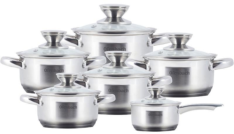 Набор кухонной посуды Ofenbach Hamburg 12 пр.
