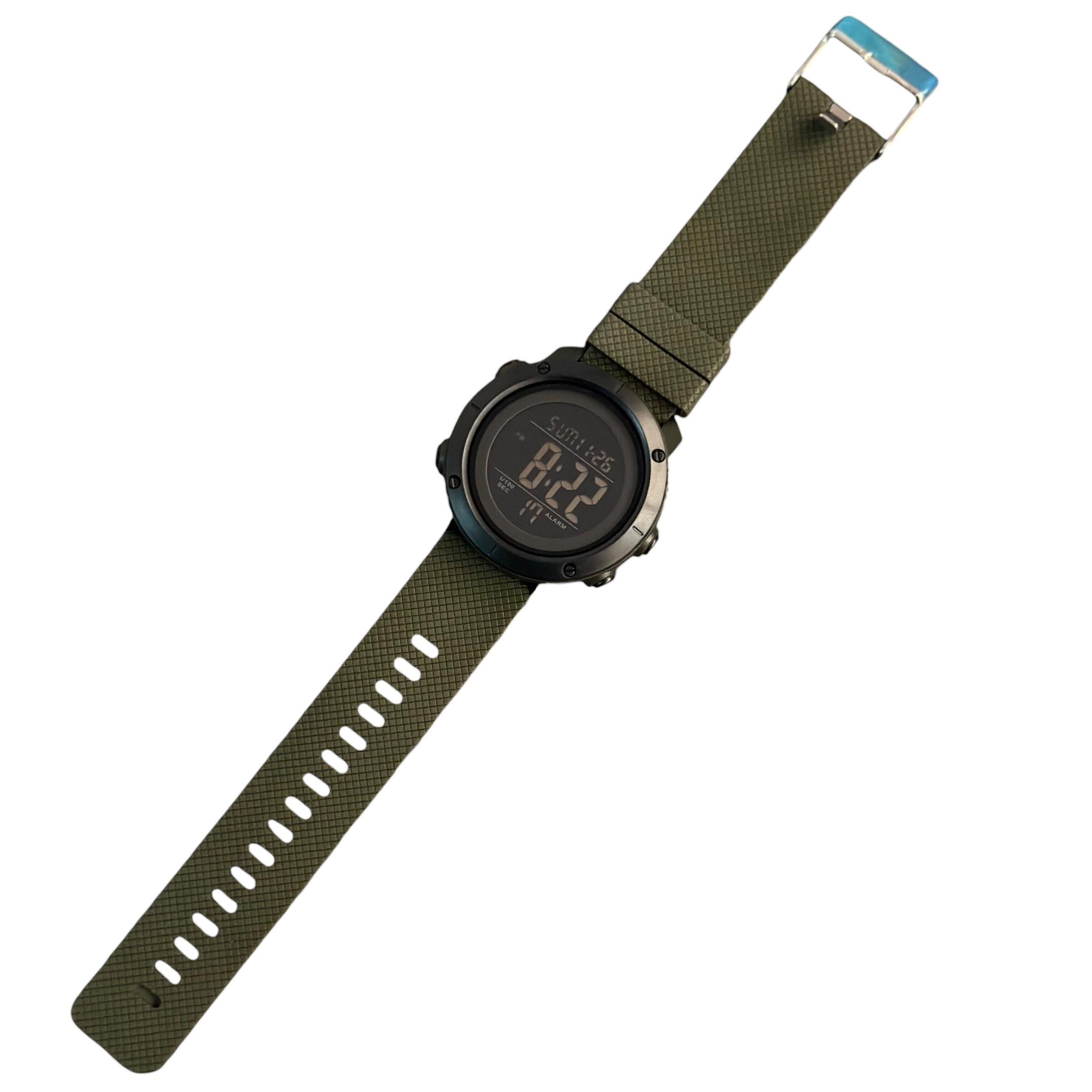 Часы наручные мужские Skmei 1426 водостойкие Олива - фото 7 Часы наручные мужские Skmei 1426 водостойкие Олива - фото 7