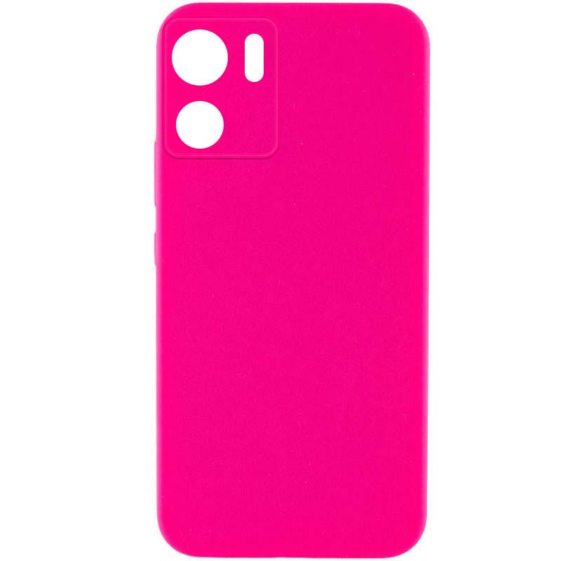 Противоударный чехол Silicone Cover Lakshmi Full Camera (AAA) для Motorola Edge 40 Розовый / Barbie pink