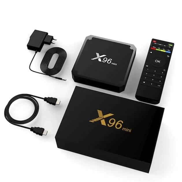 Смарт приставка ТВ Android Smart TV Box AmiBox X96 Mini 4GB 32GB (EL-X96 TV Box Mini Sm) - фото 4