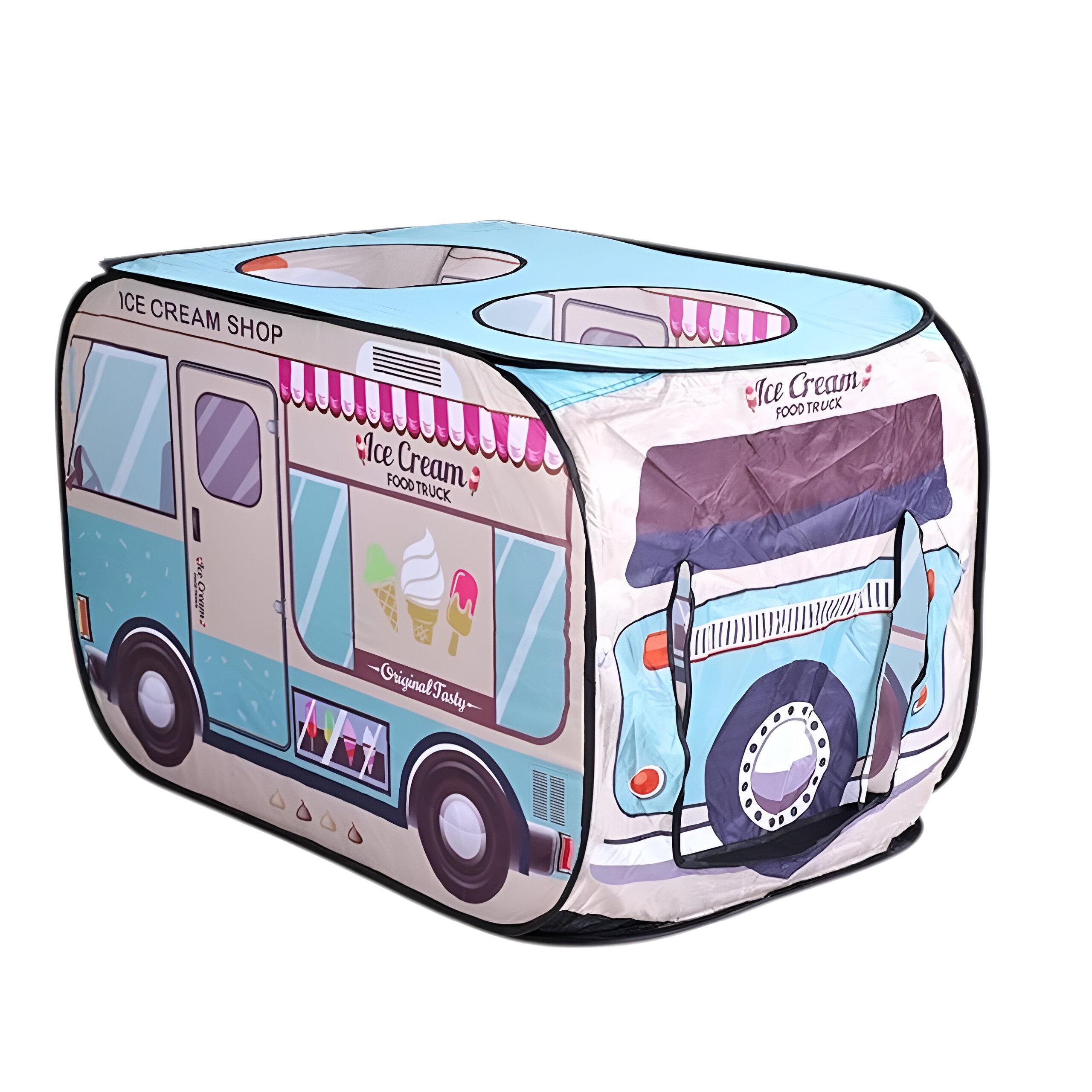 Детская игровая палатка 606-8014D 112x72x72 см Разноцветный - фото 2 Детская игровая палатка 606-8014D 112x72x72 см Разноцветный - фото 2