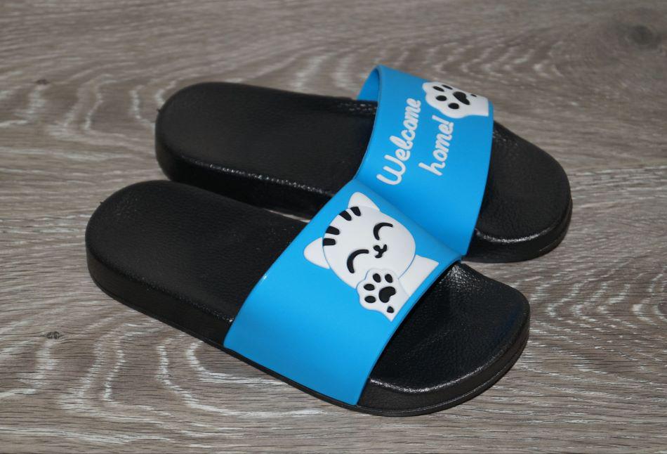 Шлепанцы Deshman 33 р. 19 см Голубой (30440-33)