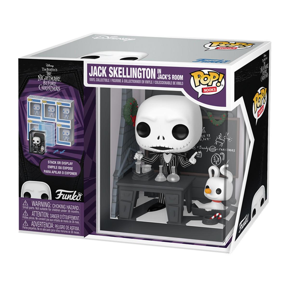 Детская игровая фигурка Funko POP коллекционная Ужас перед Рождеством Джек Скеллингтон Nooks (1206472644) Детская игровая фигурка Funko POP коллекционная Ужас перед Рождеством Джек Скеллингтон Nooks (1206472644)