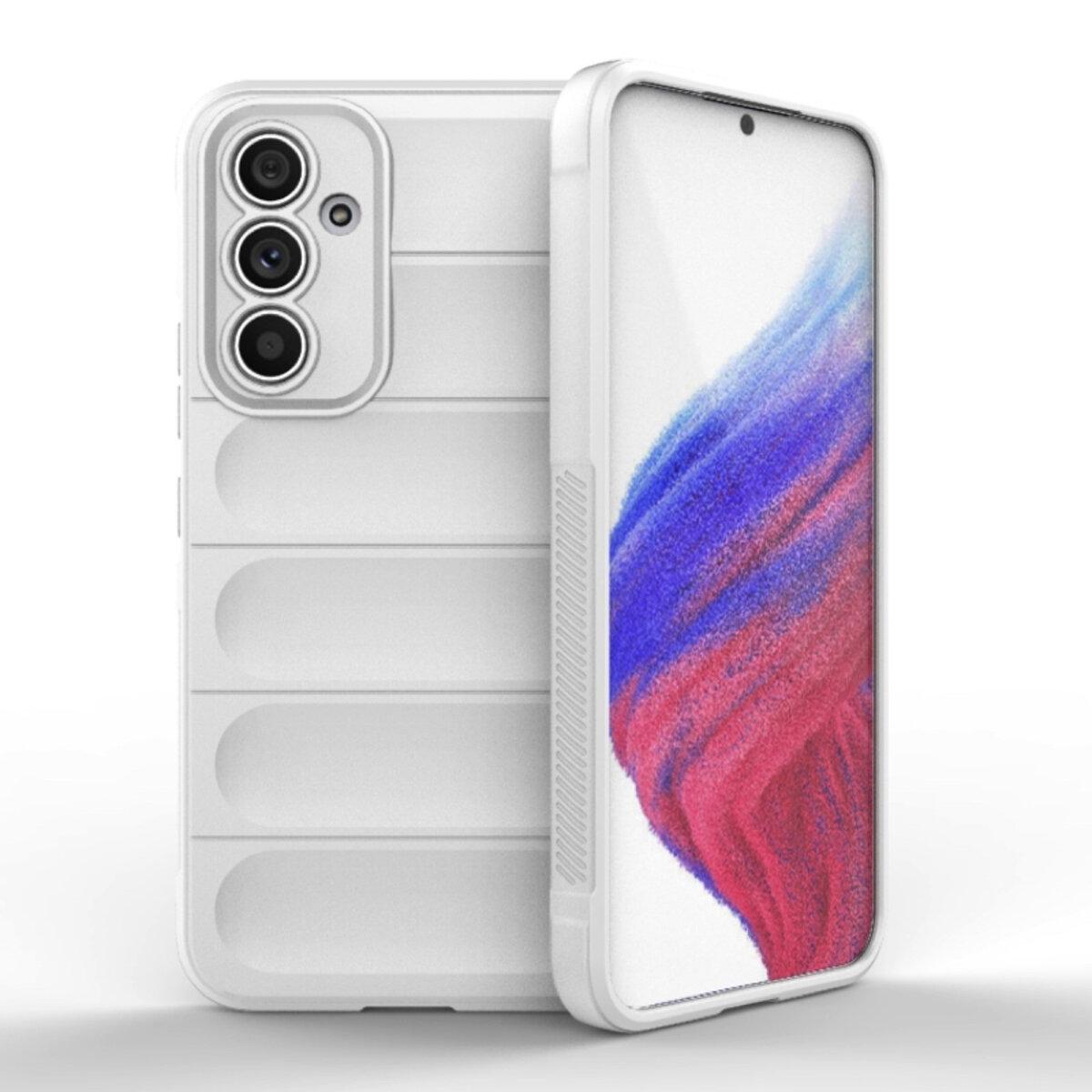 Противоударный чехол для Samsung Galaxy A54 5G Cosmic Magic Shield / White