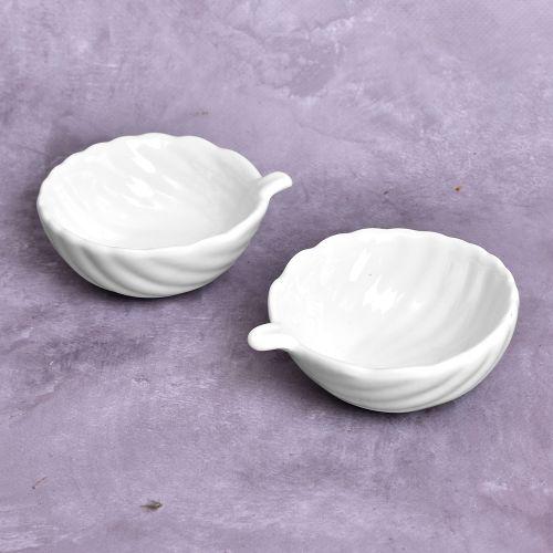 Соусниці порцеляна 2 шт. 21x10,5x5,5 см (30402) - фото 2 Соусниці порцеляна 2 шт. 21x10,5x5,5 см (30402) - фото 2