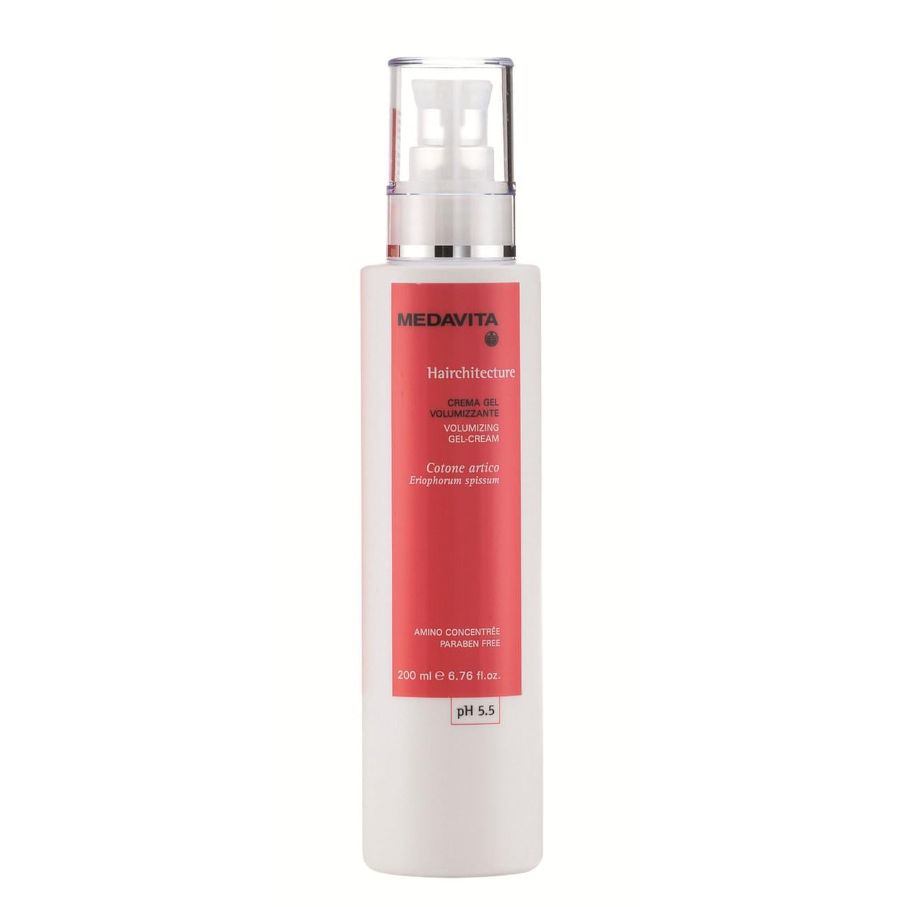Крем-гель для придания объема и уплотнения волос защитный Medavita Hairchitecture Crema Gel Volumizzante (02220)